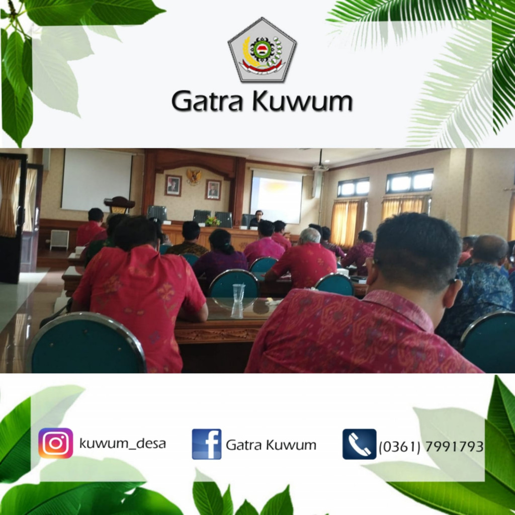 Rapat Koordinasi dan Sosialisasi Pelayanan Administrasi Kependudukan sehubungan dengan Peningkatan Pelayanan Publik di tingkat Desa/Kelurahan